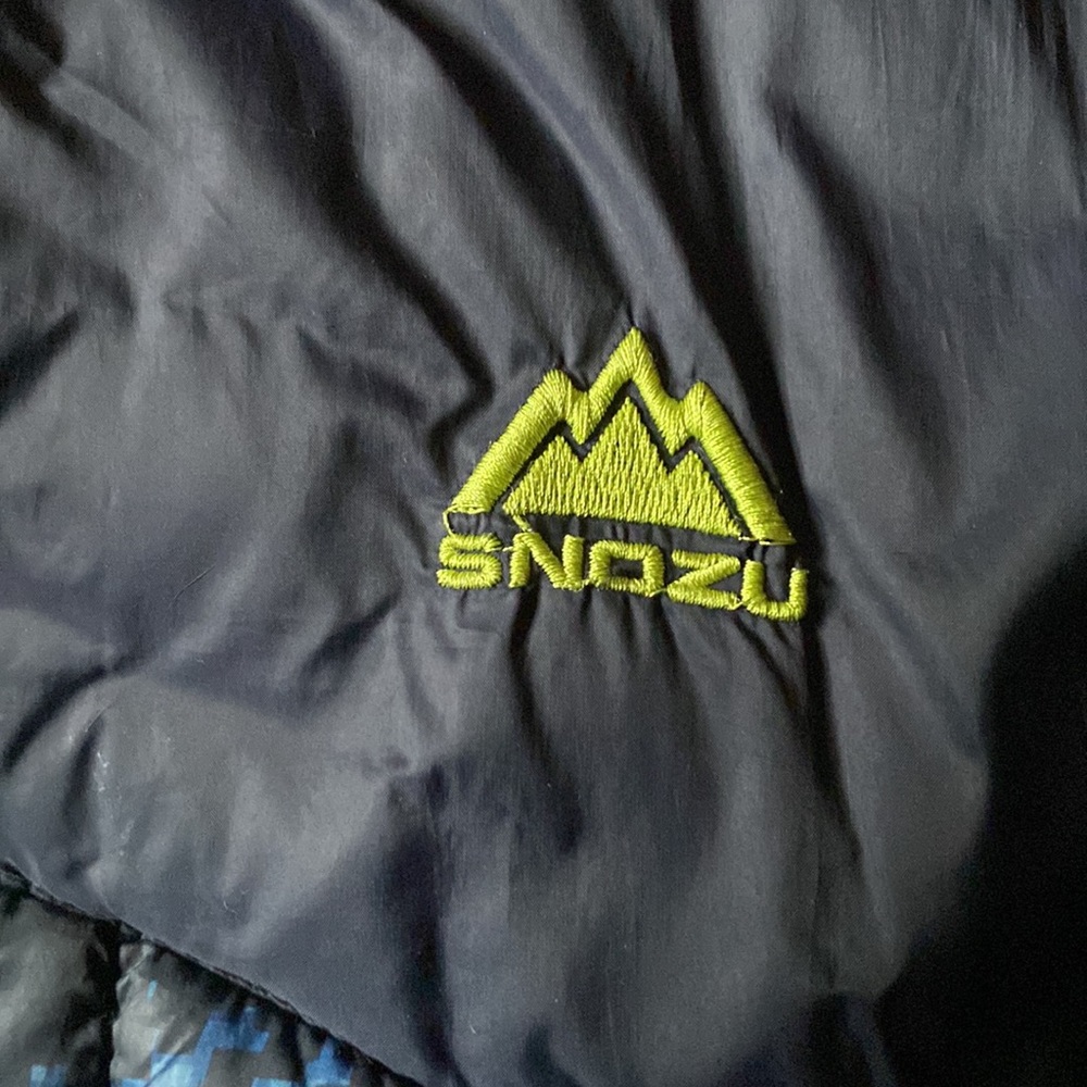 Blue puffer jacket - Picture 2 of 4
